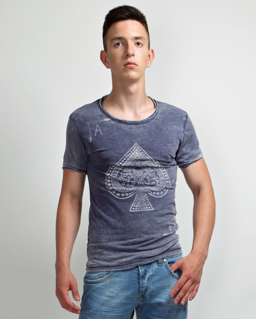

Футболка Mococo MH216 L синій