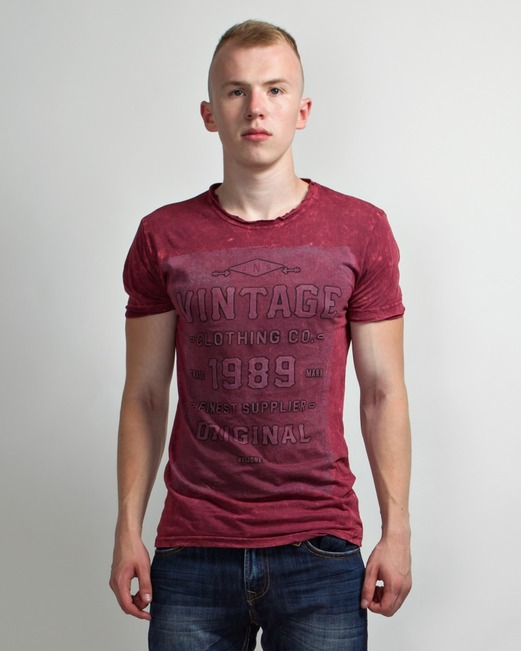 

Футболка Daniel and Jones DJ291 XXL бордовий