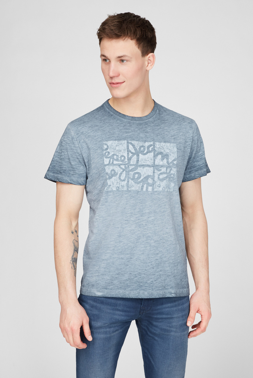 

Мужская серая футболка YORAM Pepe Jeans S PM507562