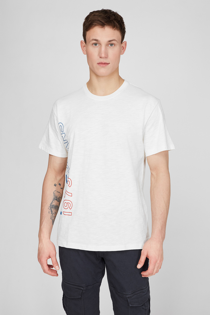 

Мужская белая футболка DOUGLAS Pepe Jeans L PM507750