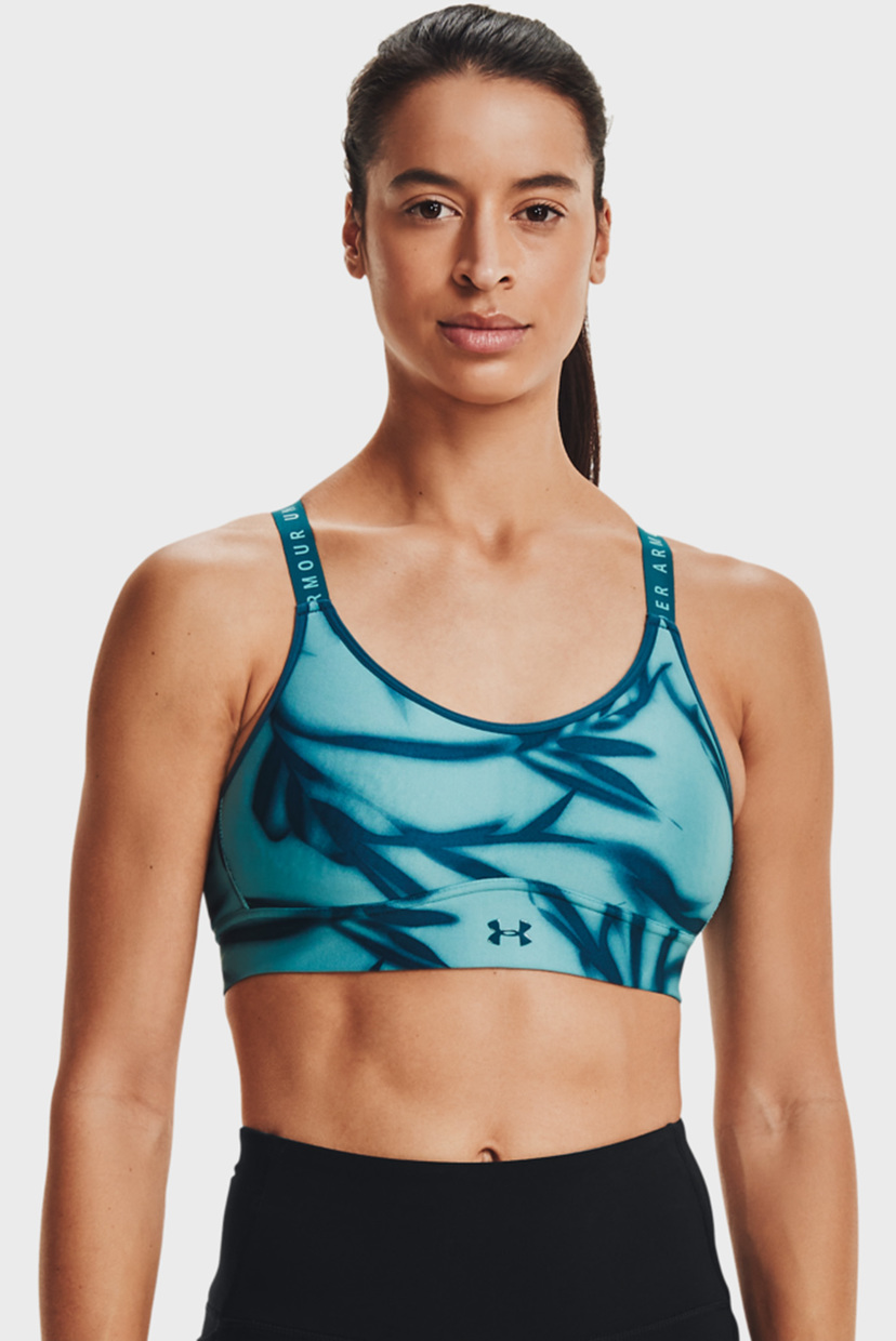 

Женский спортивный топ UA Infinity Mid Printed Bra-BLU Under Armour  1361157-476, Женский спортивный топ UA Infinity Mid Printed Bra-BLU Under Armour S 1361157-476