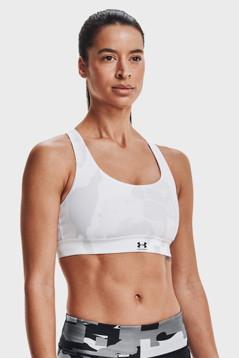 

Женский белый спортивный топ Isochill Team Mid Bra Under Armour  1362865-100, Женский белый спортивный топ Isochill Team Mid Bra Under Armour XS 1362865-100