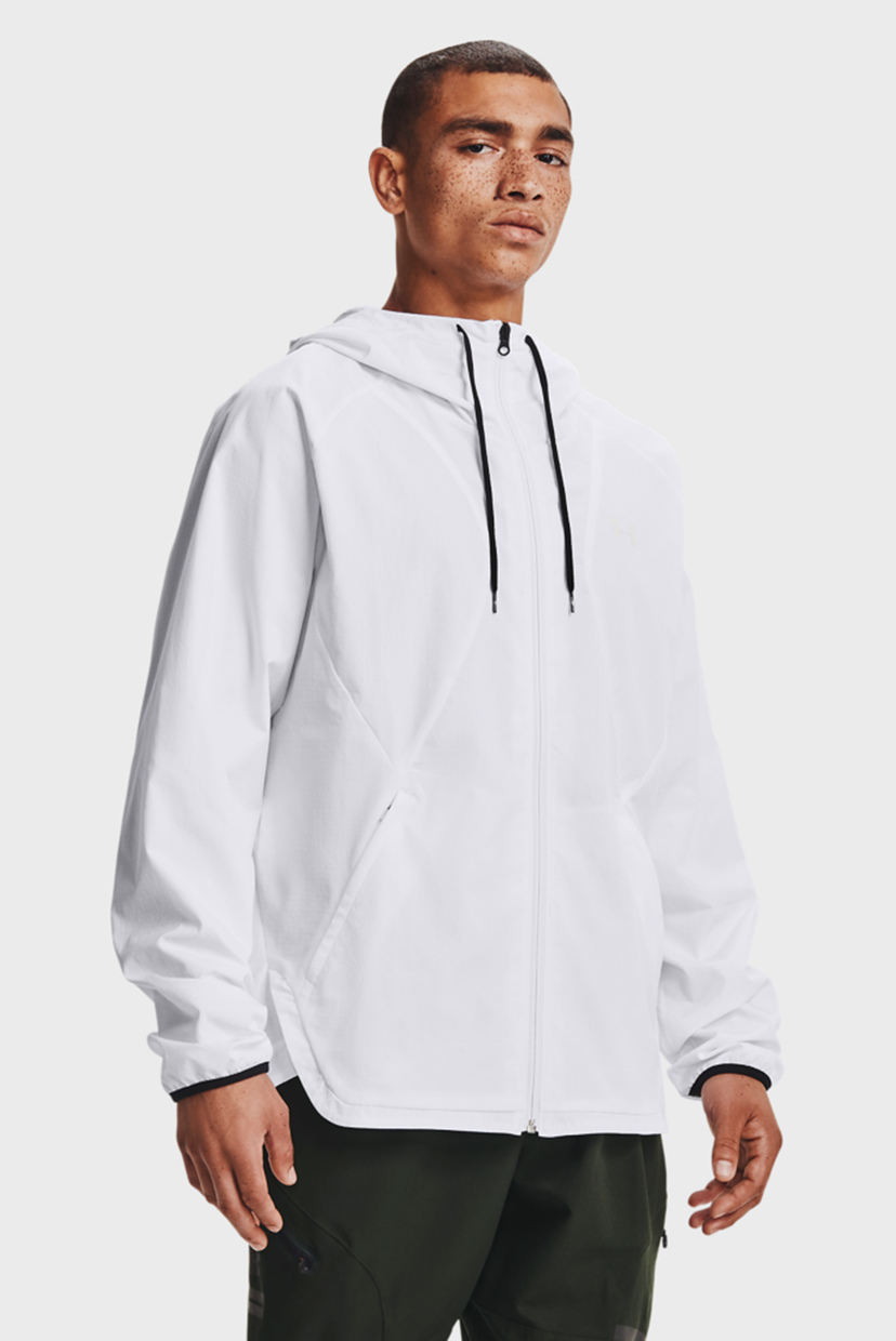 

Мужская белая ветровка UA WOVEN WINDBREAKER Under Armour M 1361612-100