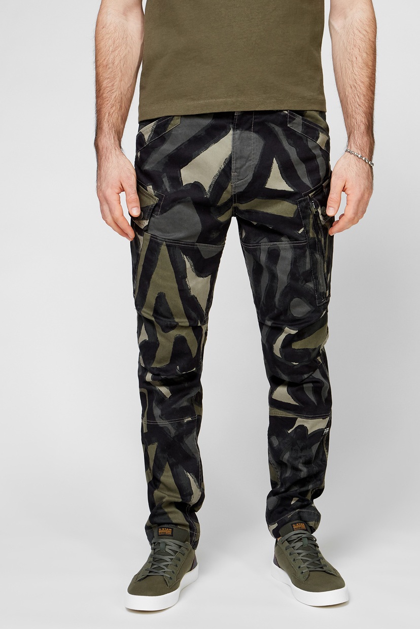 

Мужские зеленые карго Roxic straight tapered G-Star RAW 33-32 D18971,C312
