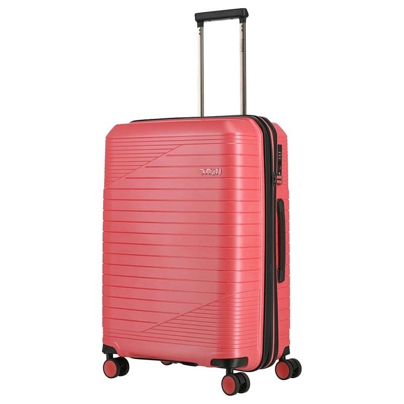 

Чемодан на 4 колесах Titan Transport Pink Metallic M exp. (Ti852405-17)
