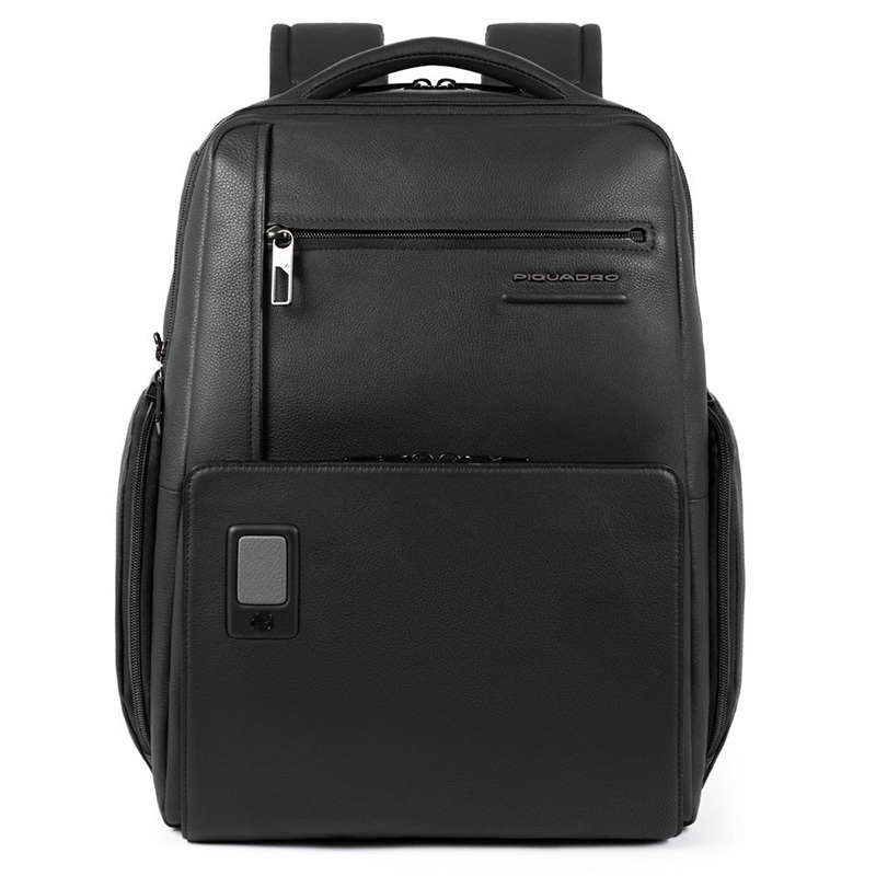 

Городской рюкзак Piquadro Akron Black с отд. д/ноут 15.6"/iPad 20л