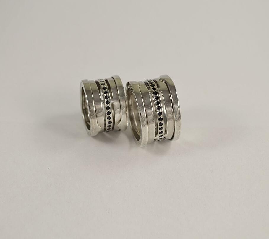 

Свадебные колечки Maxi Silver 6242 ZL, размер 16.5