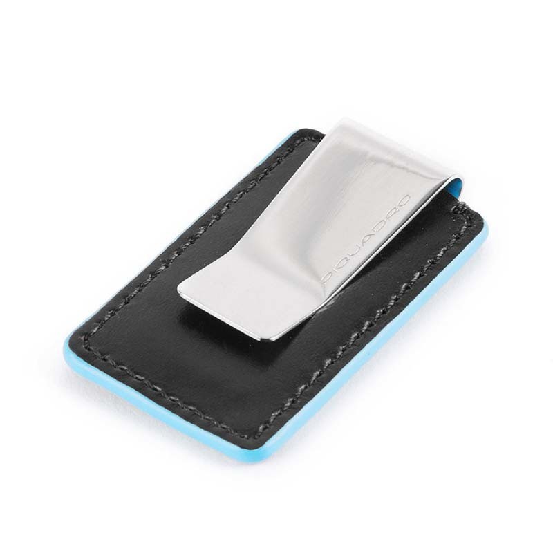 

Зажим для купюр Piquadro Blue Square Black
