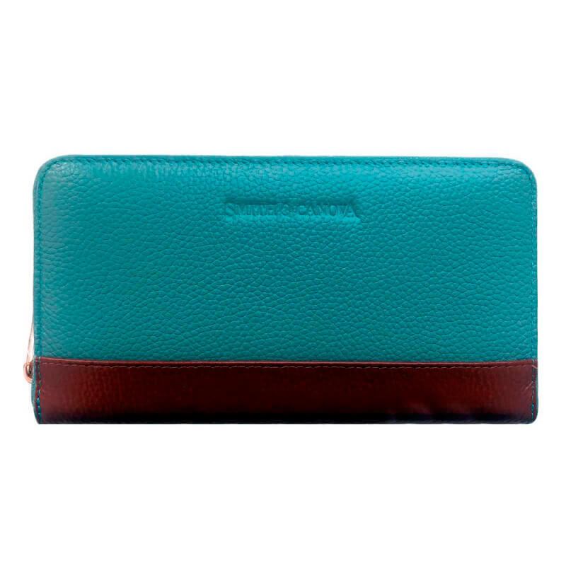 

Кошелек женский Smith / Canova Althorp Blue-Tan (26800 BLUE-TAN)