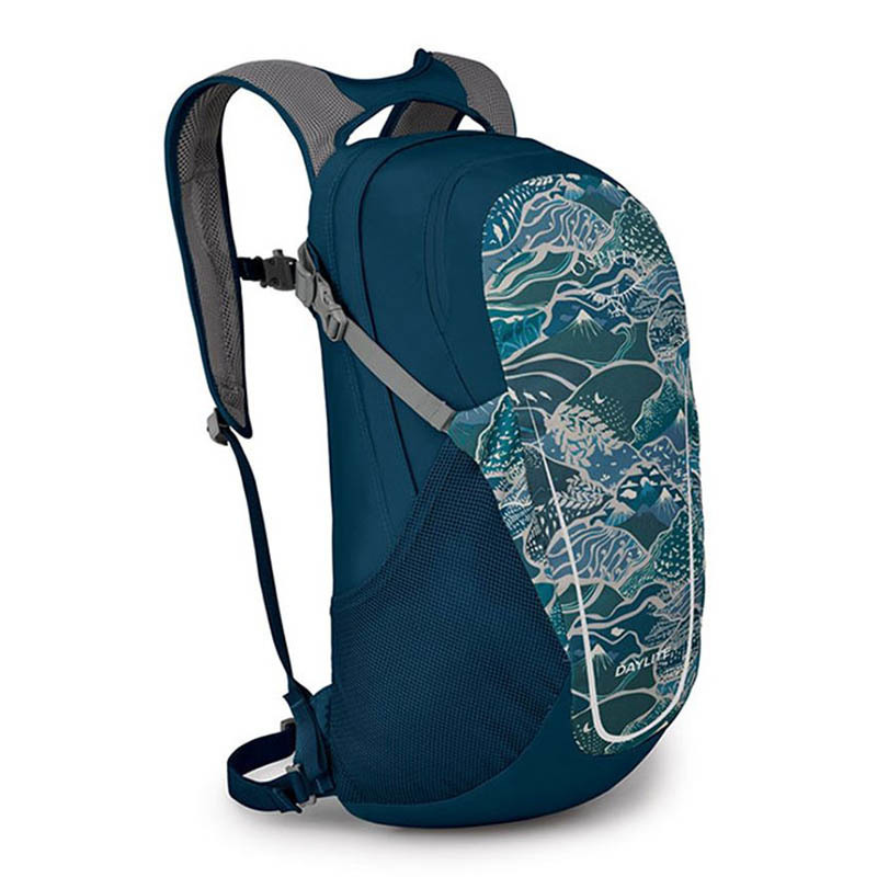 

Городской рюкзак Osprey Daylite 13 Tectonic Print Blue (009.2216)