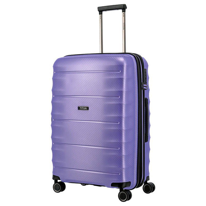 

Чемодан на 4 колесах Titan Highlight Lilac Metallic M exp. (Ti842405-19)