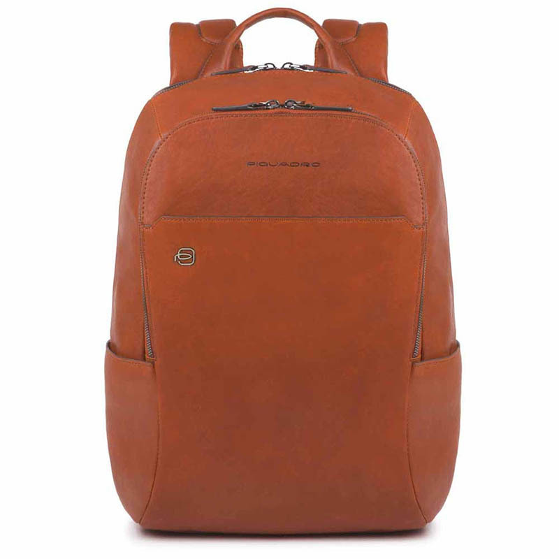 

Городской рюкзак Piquadro Black Square Orange с отд. д/ноут.14"