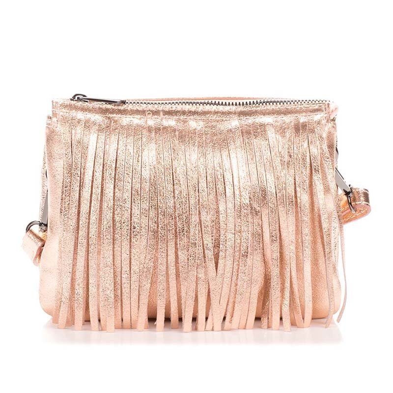 

Женская кожаная сумка Italian Bags Розовый