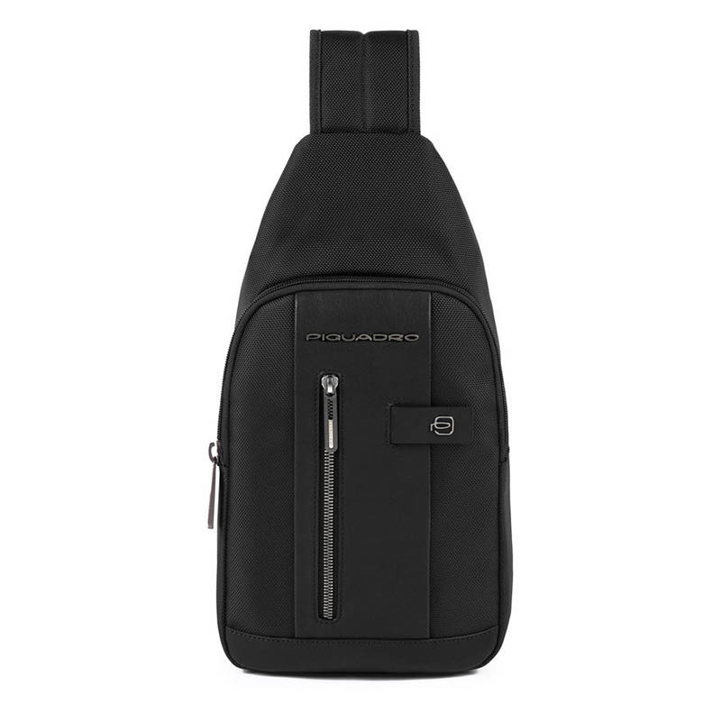 

Городской монорюкзак Piquadro Brief2 Black