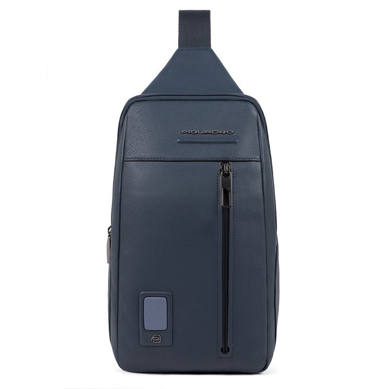 

Монорюкзак Piquadro Akron Blue с отд. д/iPad Mini