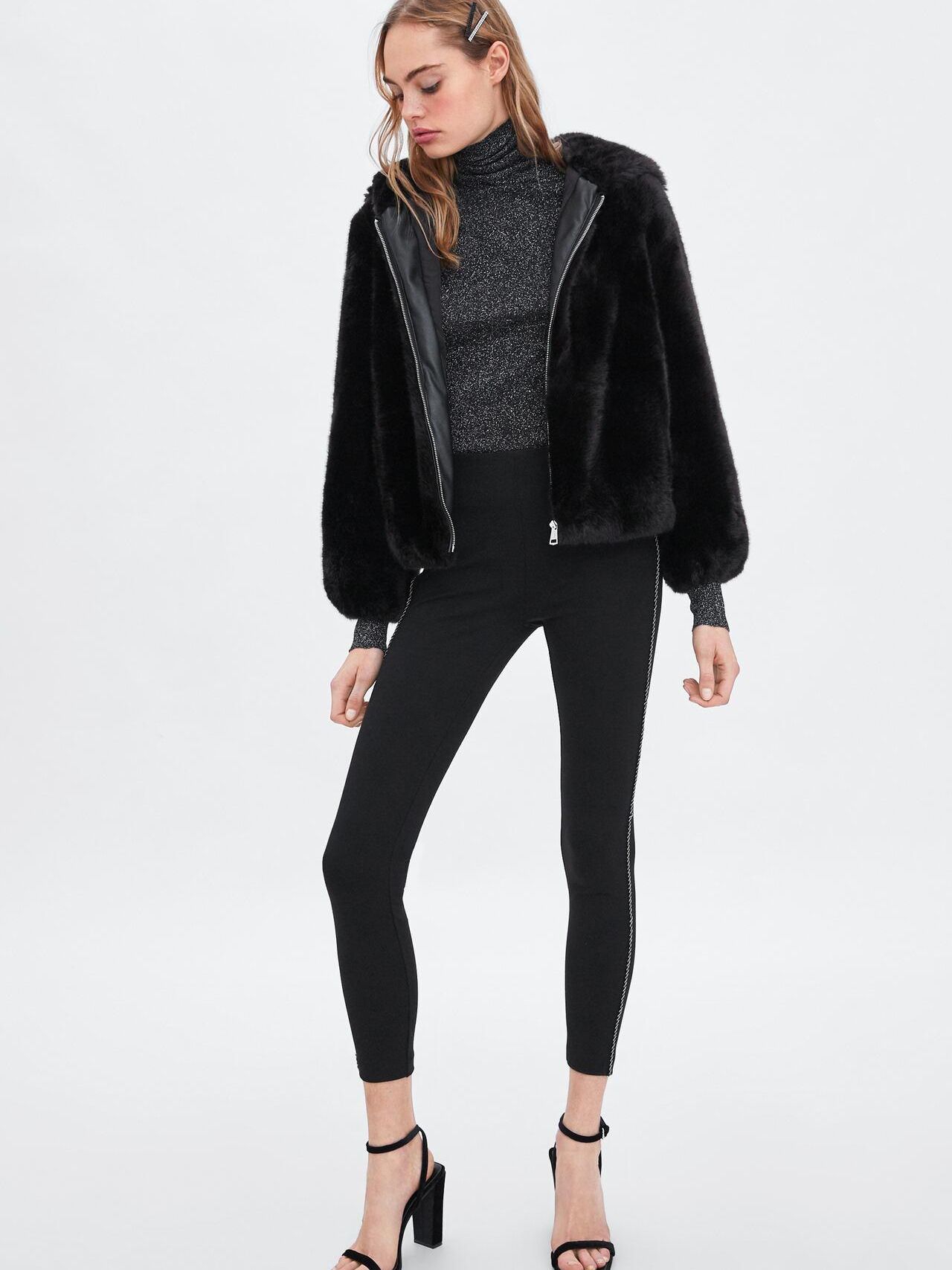 

Брюки Zara 9815/225/800-AAAD L Черные