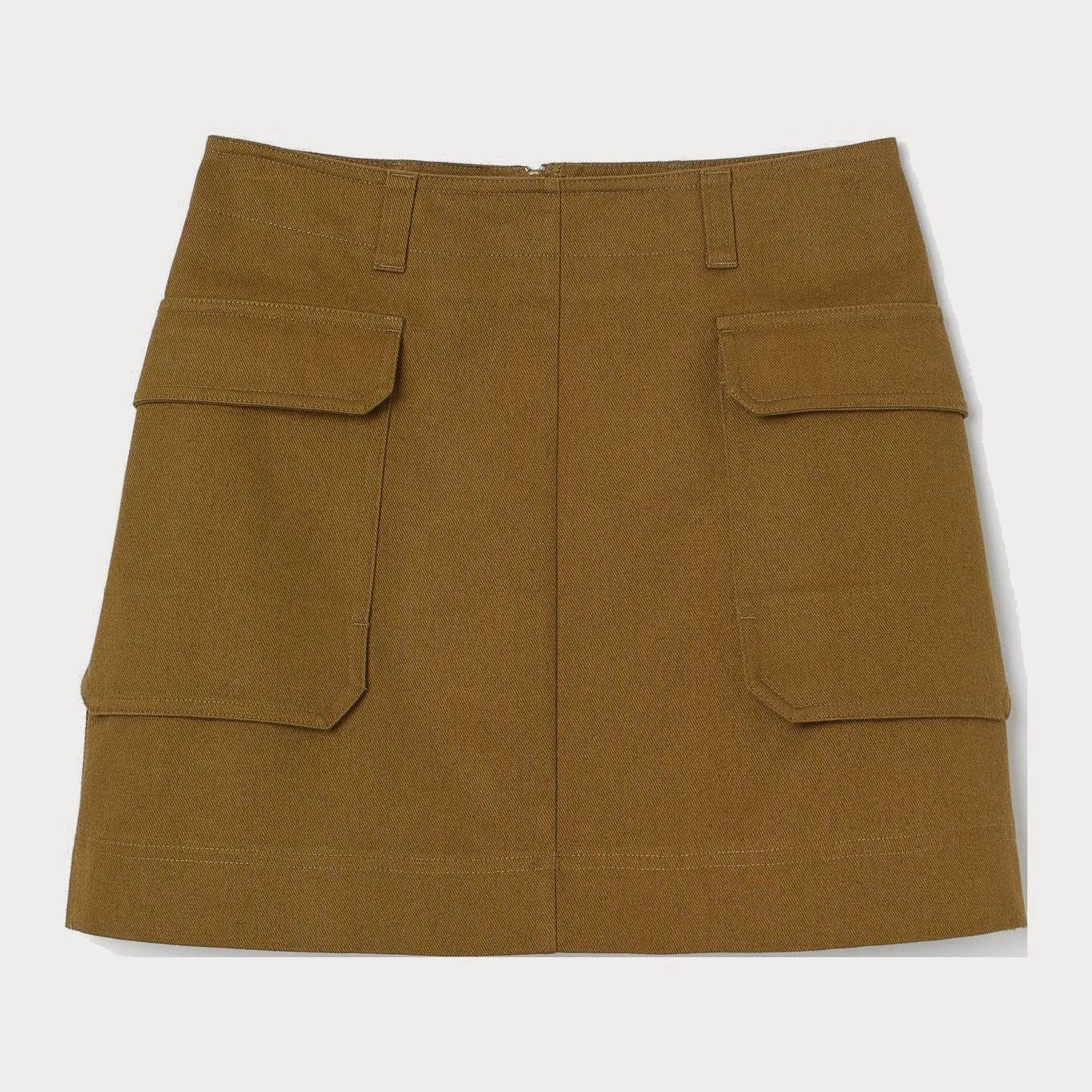 

Юбка H&M 8077480-ACYC 34 Хаки