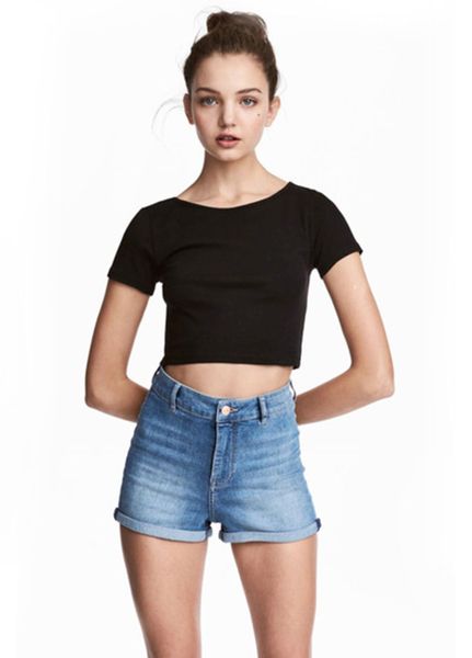 

Футболка H&M L Черная (1080-884)