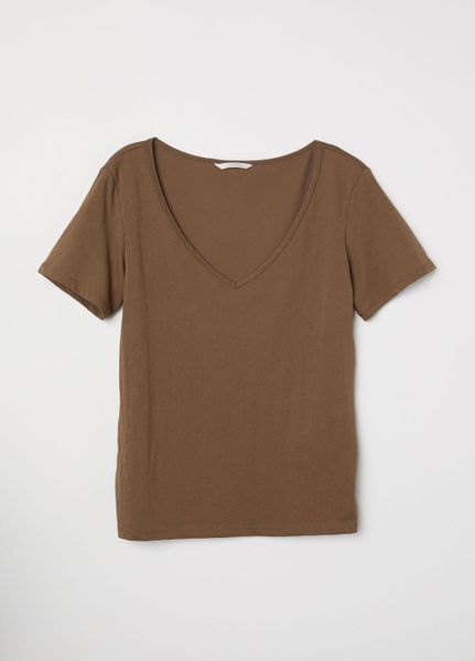 

Футболка H&M 38 Коричневая (1099-772)