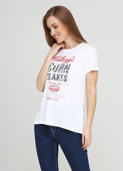 

Футболка H&M XS Белая (1093-334)