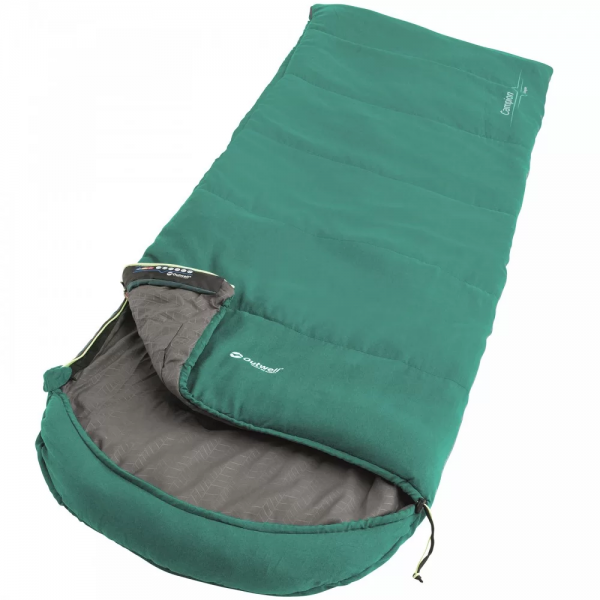 

Спальный мешок Outwell Campion/+4°C Green Left (230353) (F00242510)