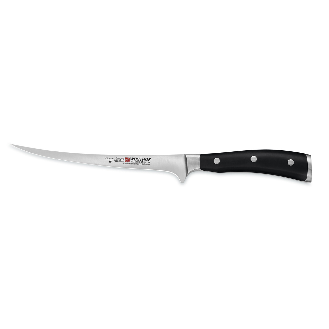 

Нож кухонный для филе Wusthof Classic Ikon 180 мм 4626