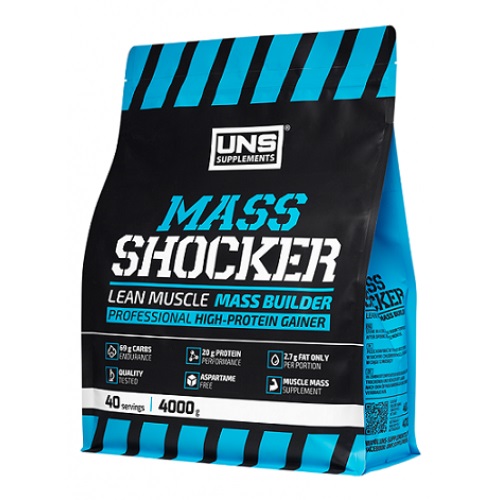 

Гейнер UNS Mass Shoker 4000 г Кокос (836f22)