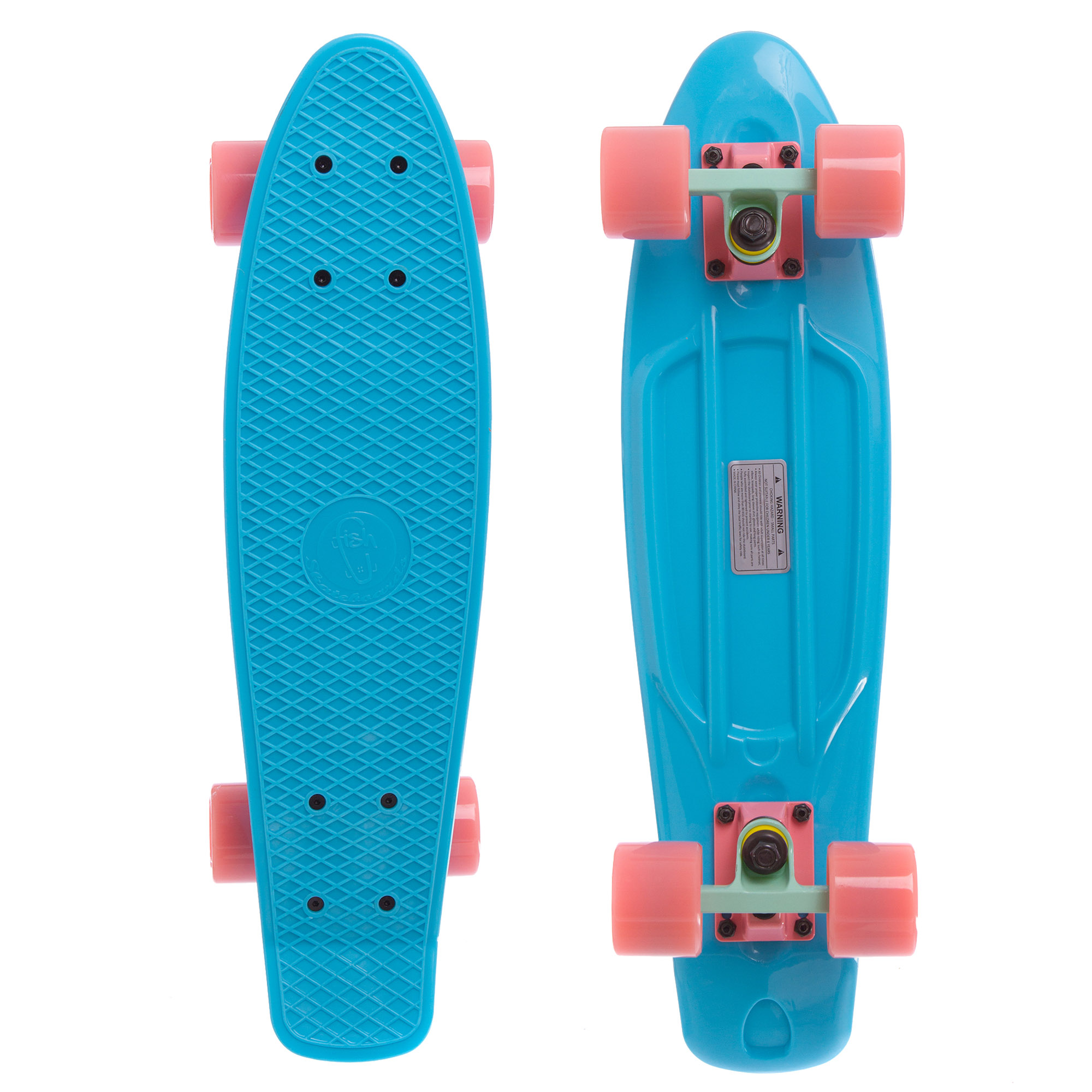 

Скейтборд пластиковый Penny Original FISH 22in однотонная дека SK-401-12