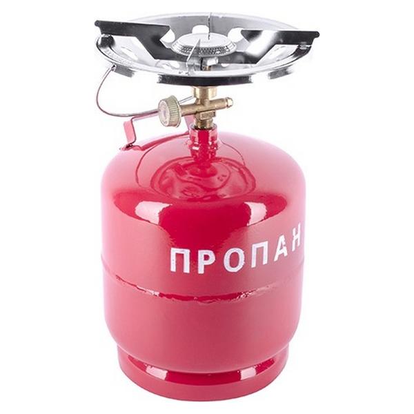 

Плита Турист Intertool 8 л пропановый баллон (GS-0008)