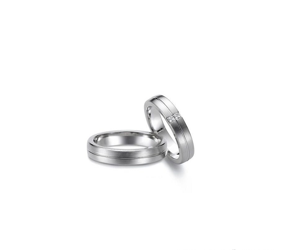 

Венчальные кольца для двоих Maxi Silver 3168 ZL, размер 16.5