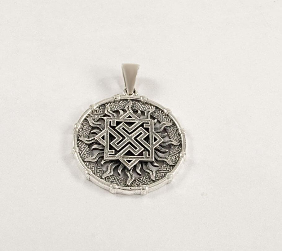 

Валькирия оберег Maxi Silver 7357