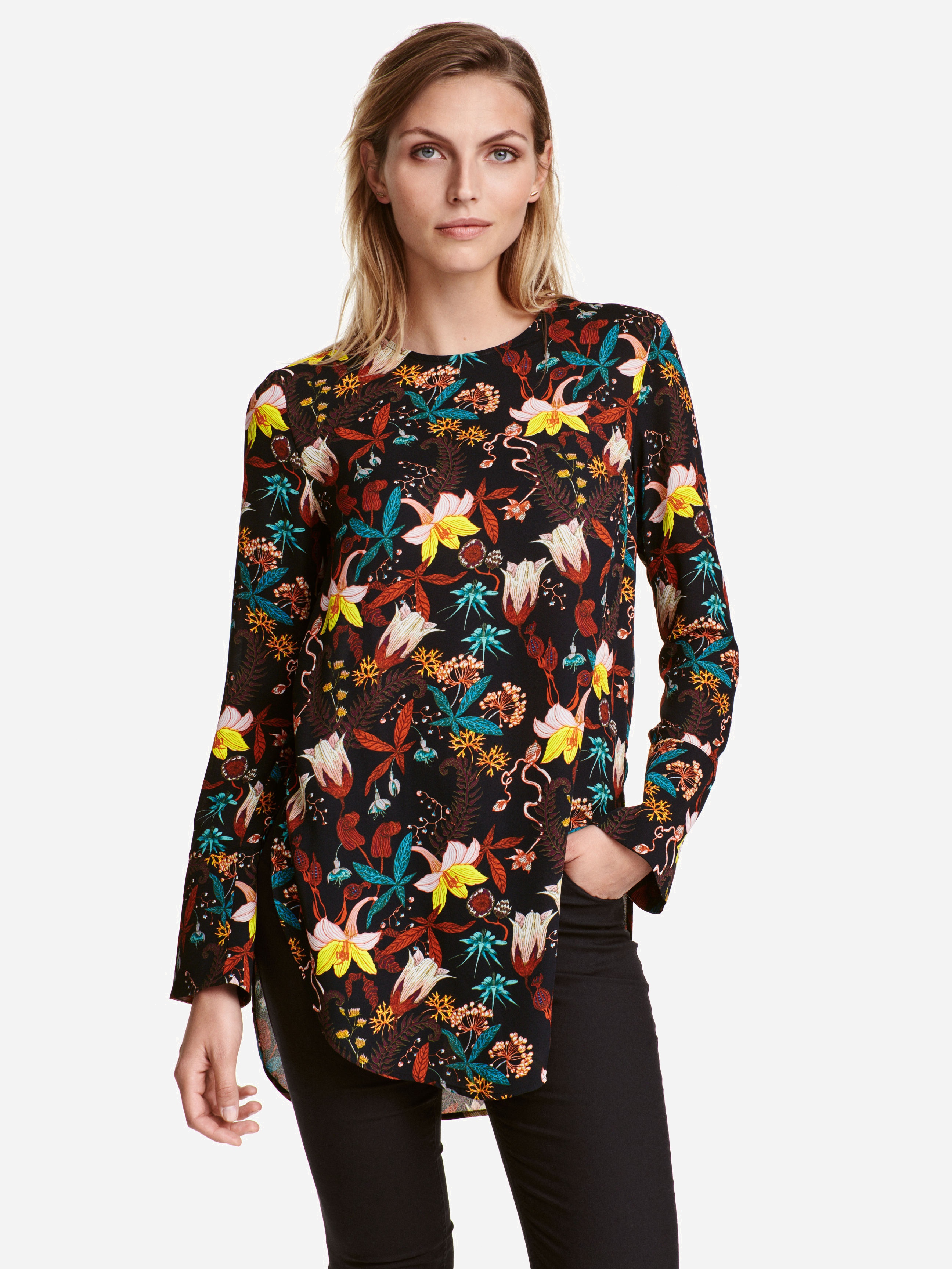 

Блузка H&M 4212494-AAFC 36 Черная