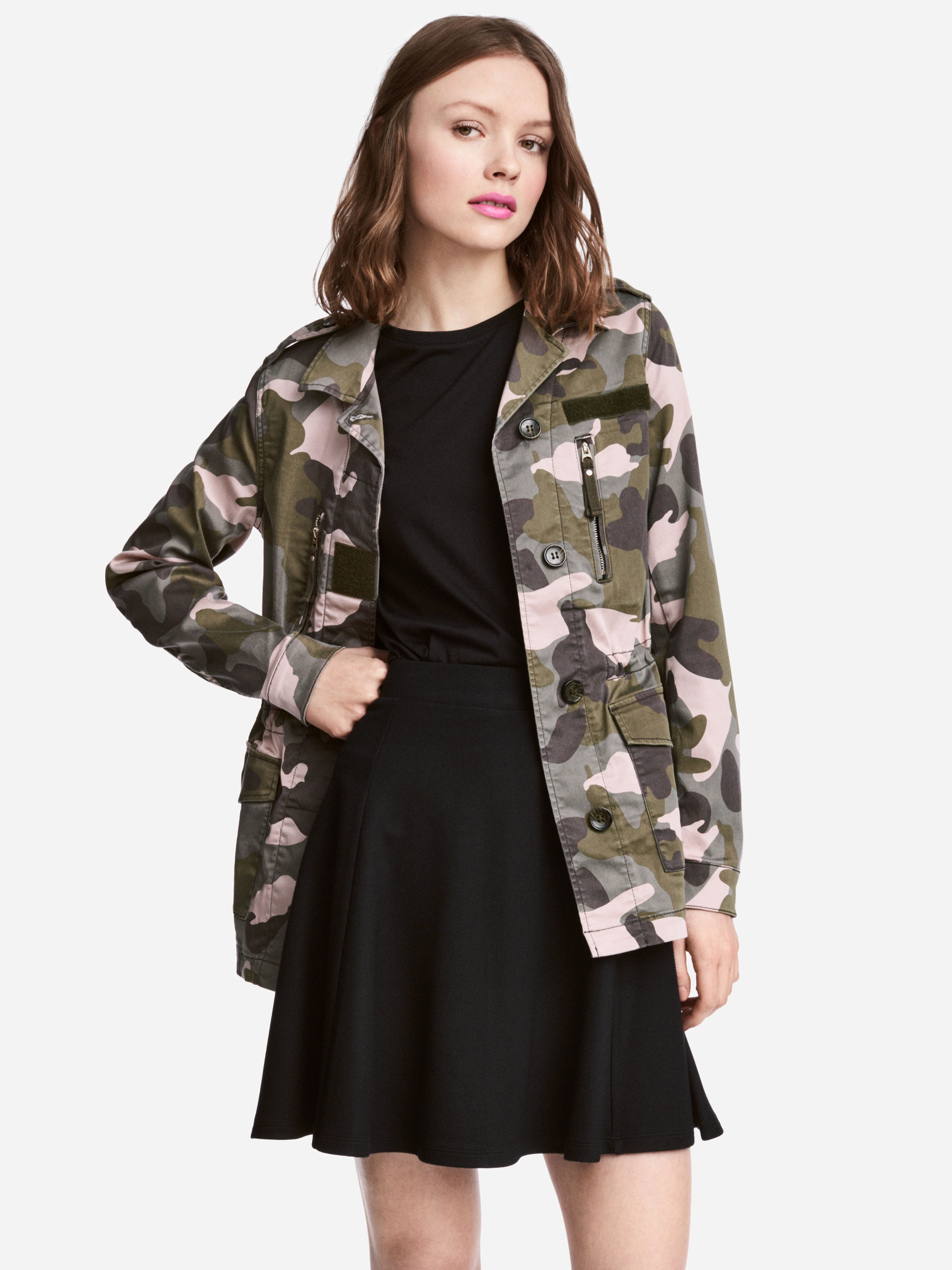 

Ветровка H&M 4780435-ACYC 38 Хаки