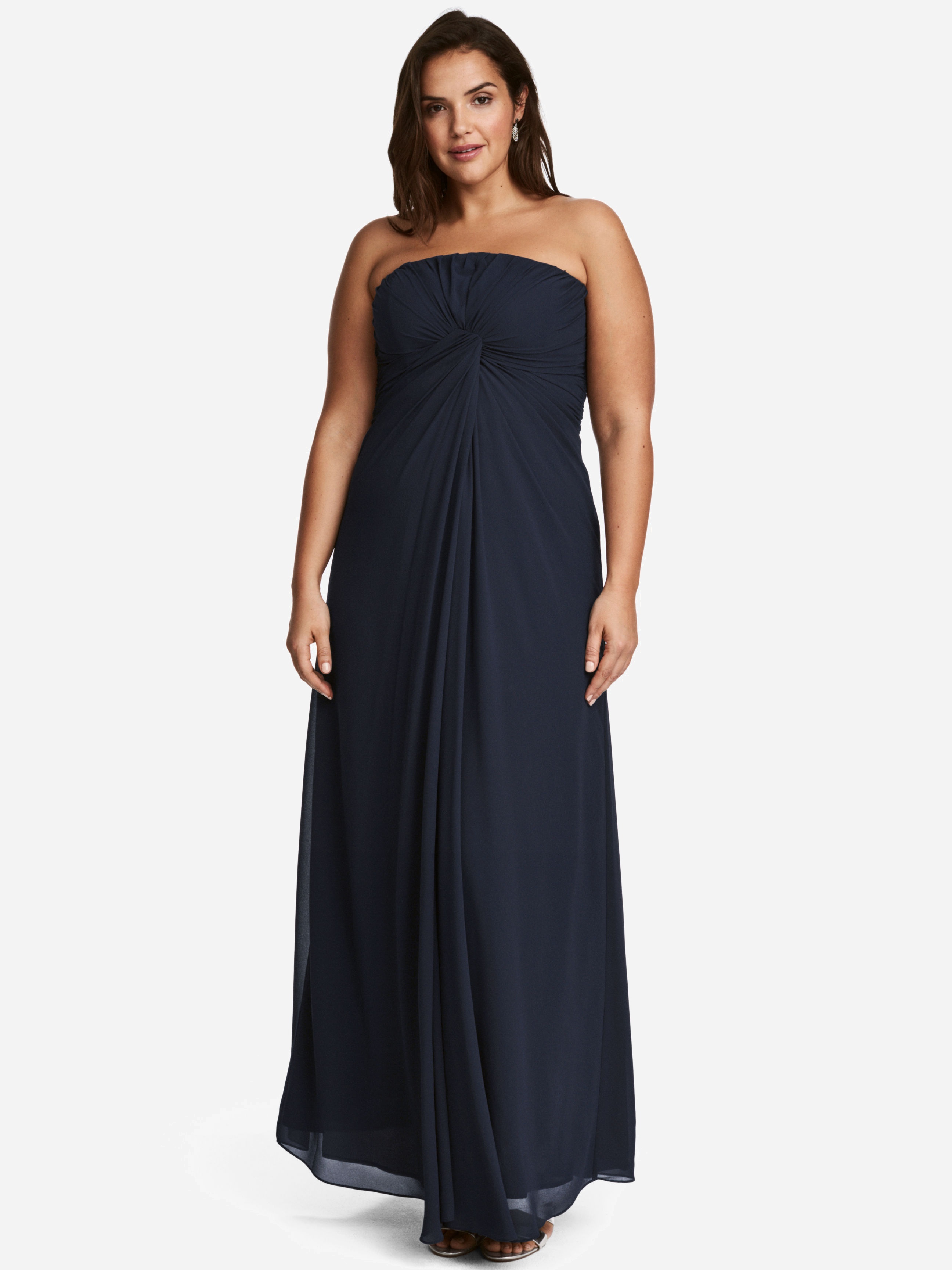 

Платье H&M 4872805-AAQJ 54 Темно-синее