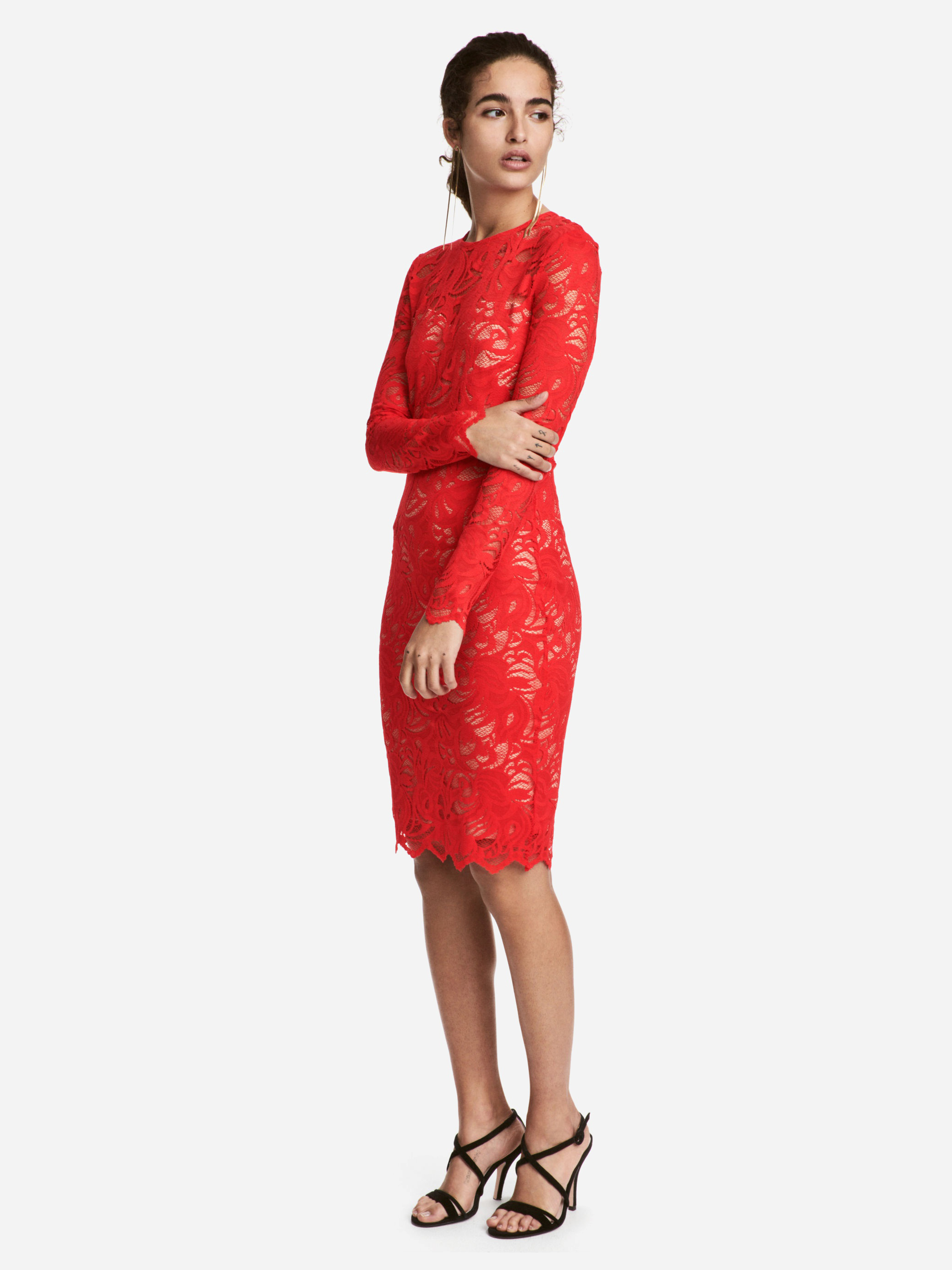 

Платье H&M 5808696-ACVF 40 Красное