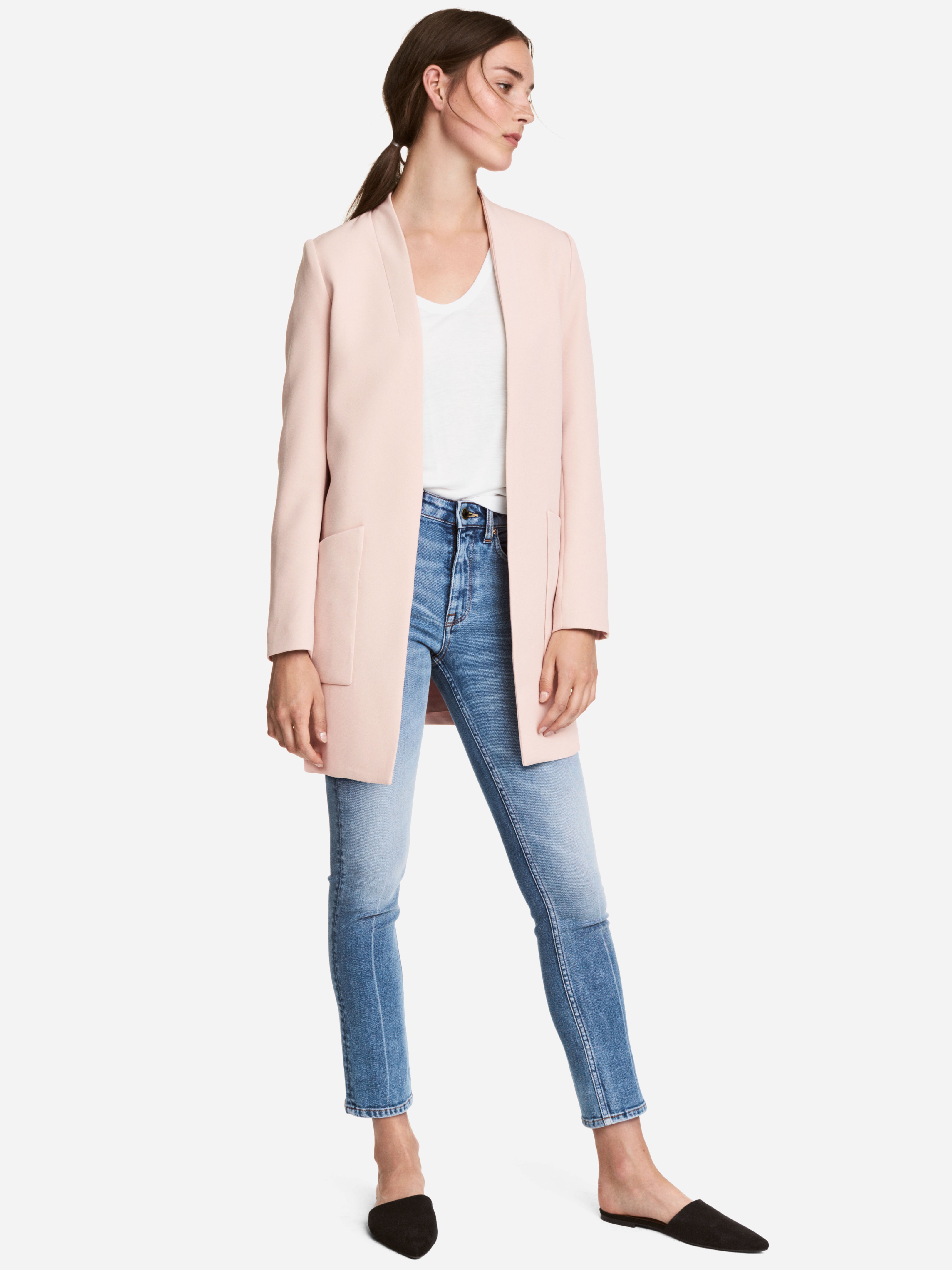 

Пиджак H&M 5658016-ACTQ 34 Бежевый