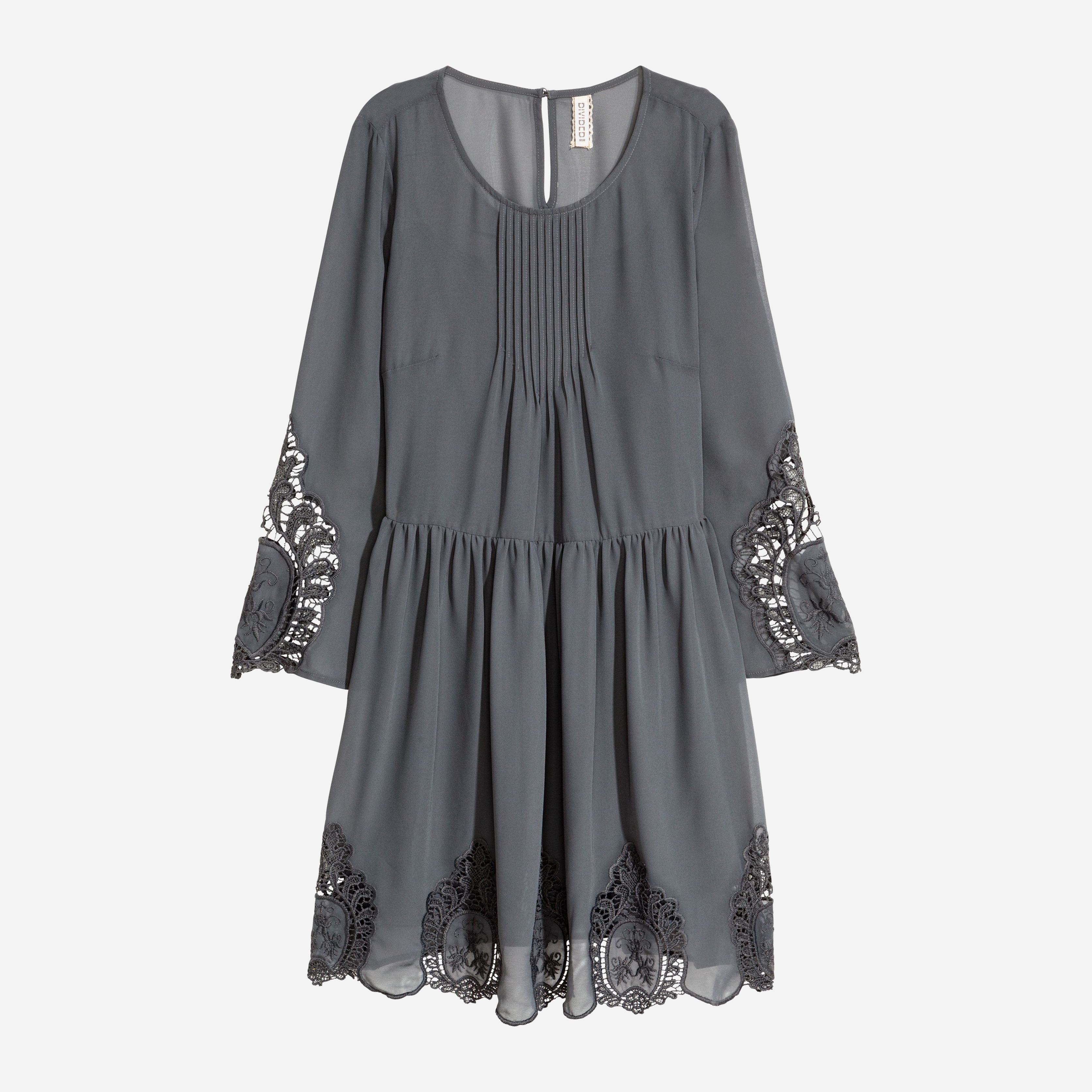 

Платье H&M 4540086-ABKU 32 Серое