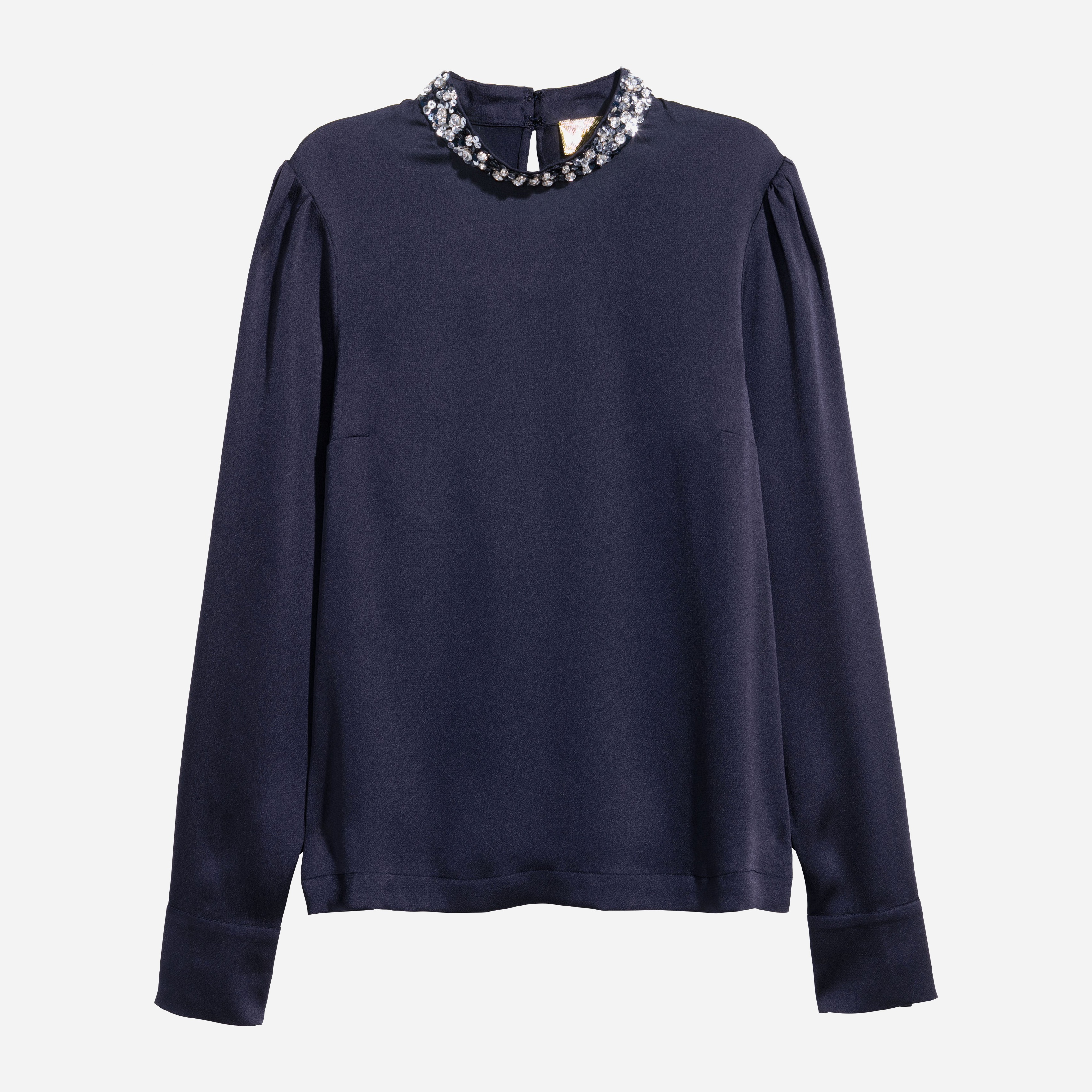 

Блузка H&M 5811256-ACXD 36 Синяя