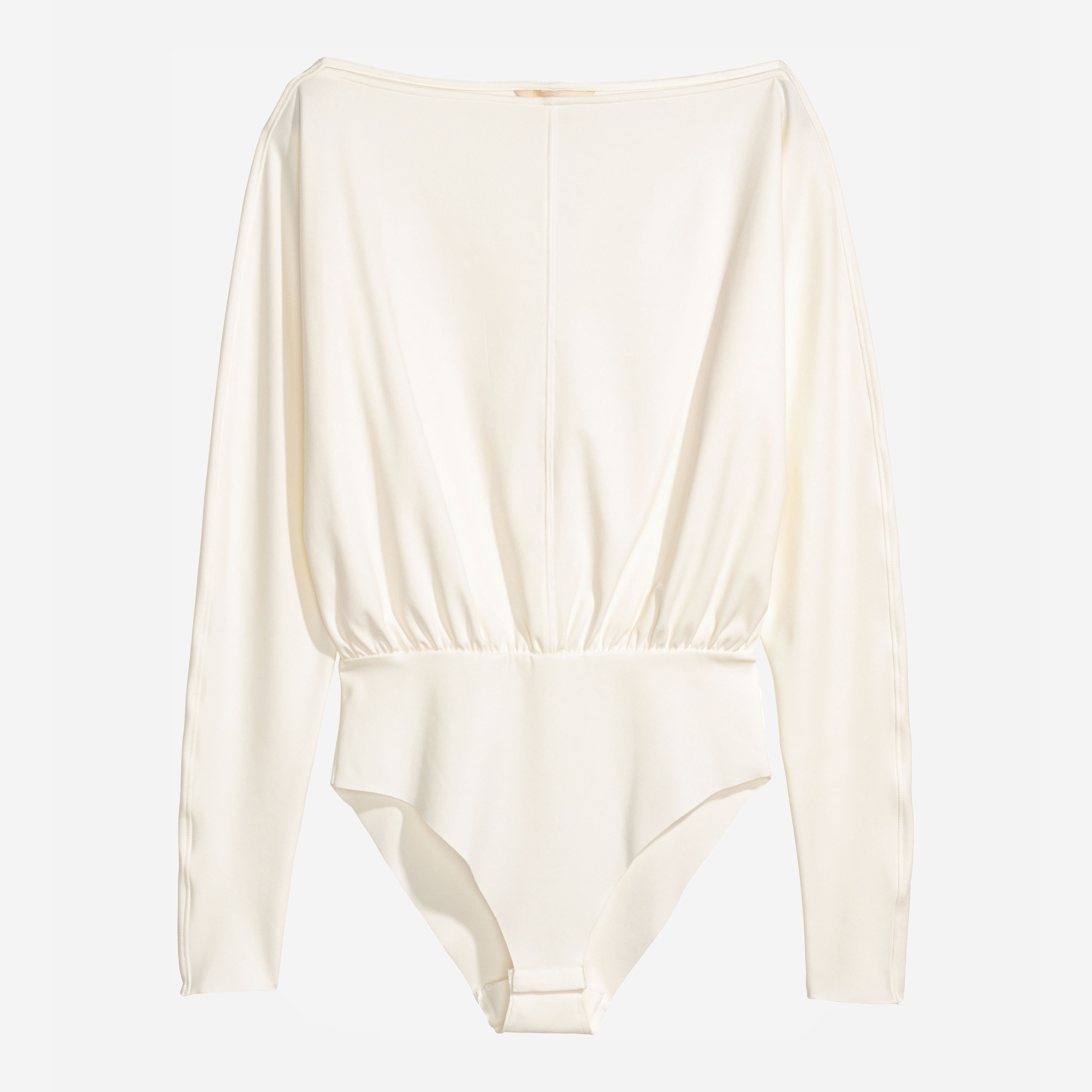 

Боди-блузка H&M 6202297-ABAK 38 Молочная
