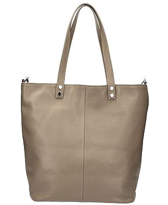 

Женская Кожаная Сумка Шоппер Italian Bags DB7190 sand