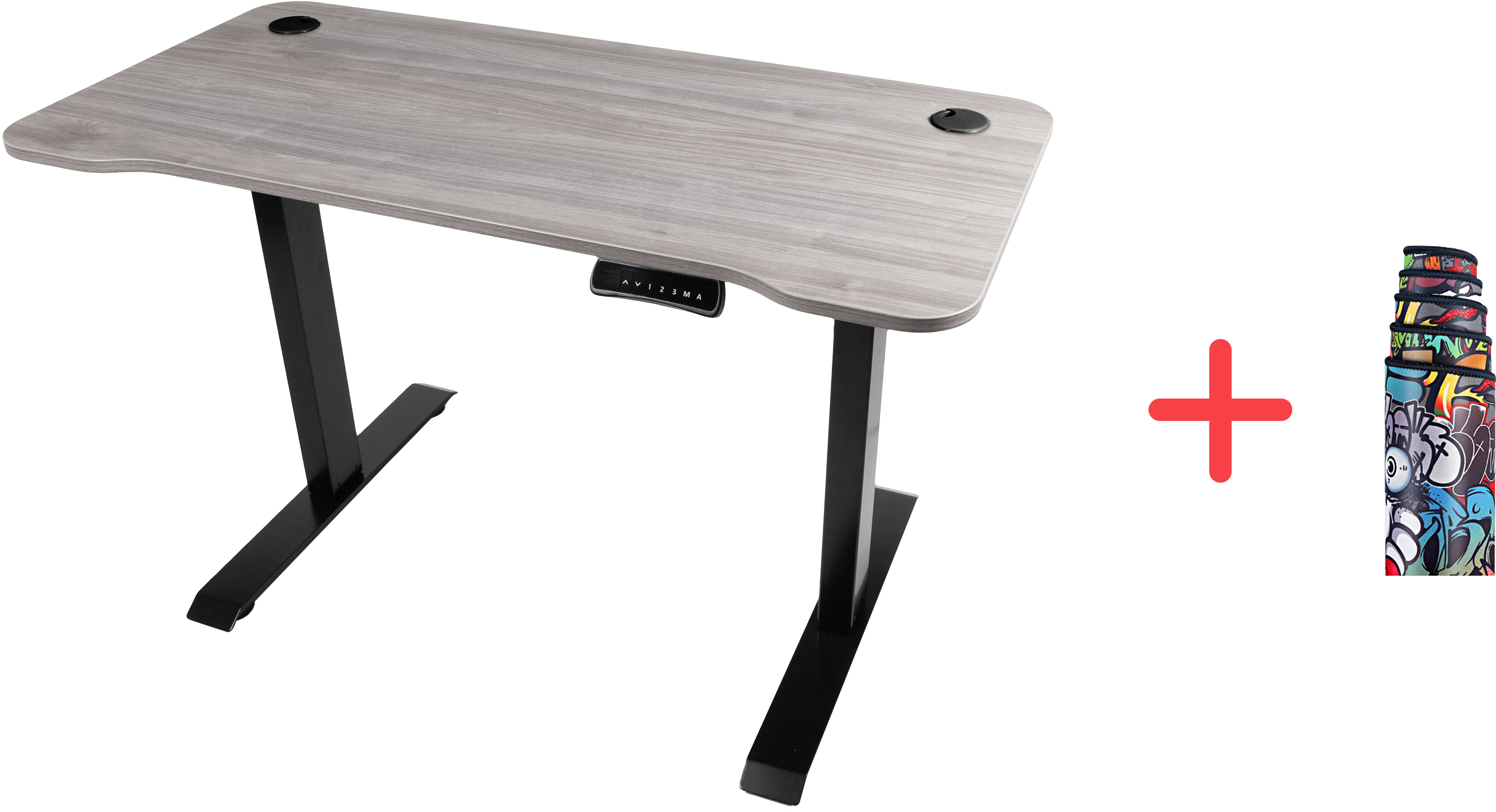 

Регулируемый стол Barsky StandUp Memory Electric 1200 x 600 мм Вяз дымчатый (BSU_el-12)