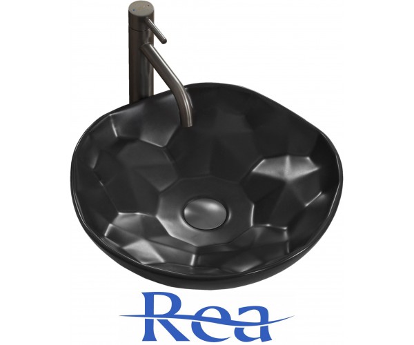 

Умивальник Rea PARIS Чорний Матовий REA-U8501
