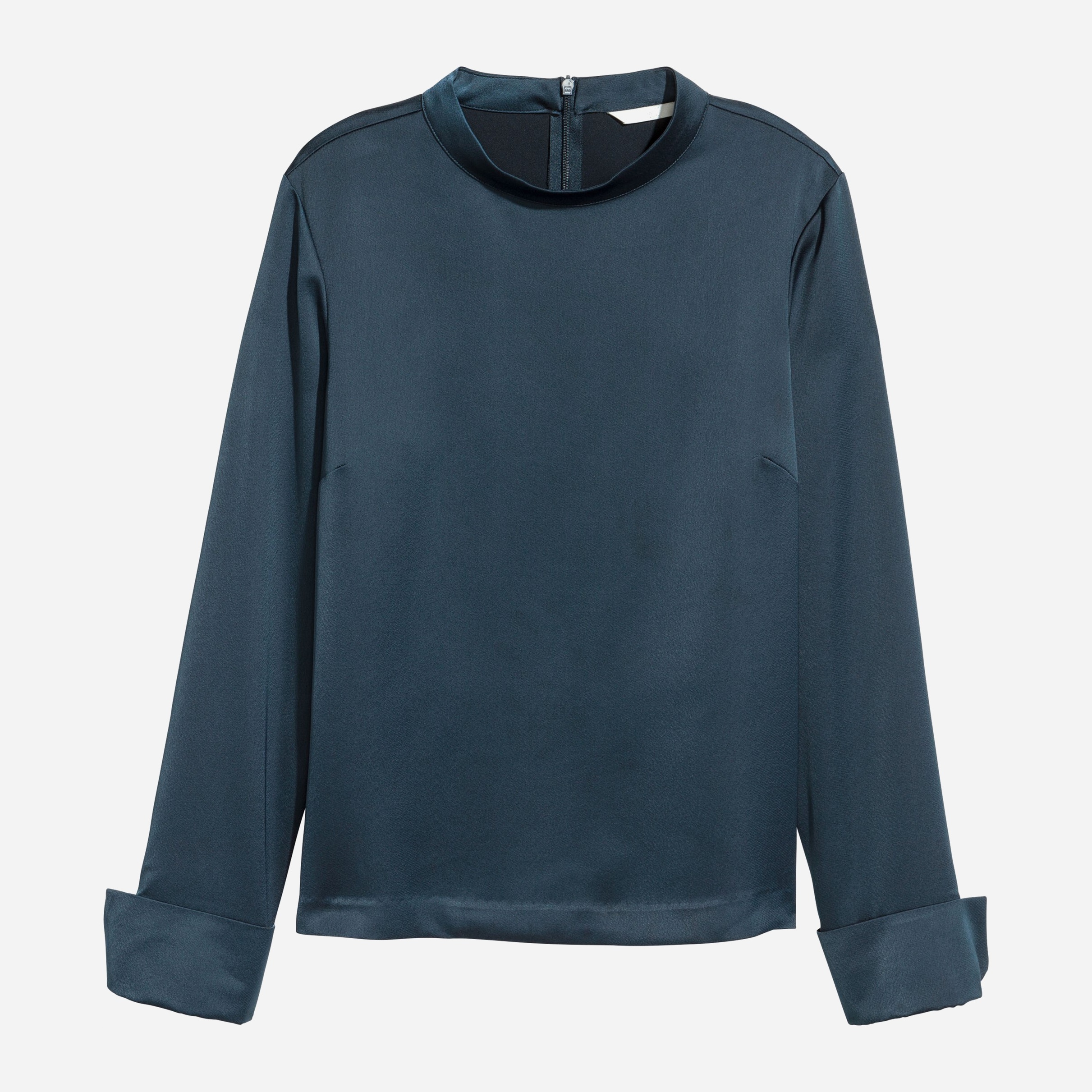 

Блузка H&M 5466666-AAQJ 32 Темно-синяя