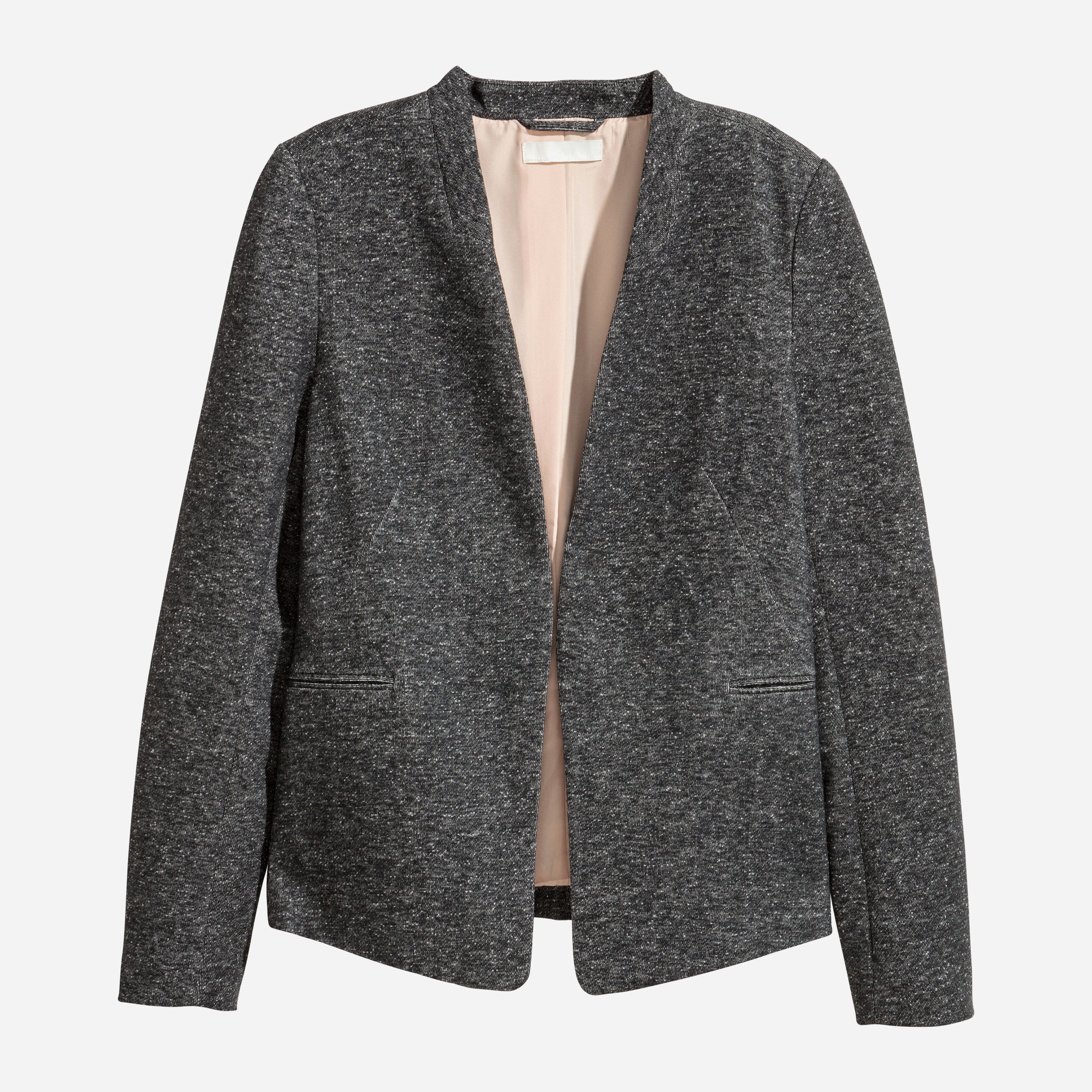 

Жакет H&M 5518216-AAWL 42 Серый с черным
