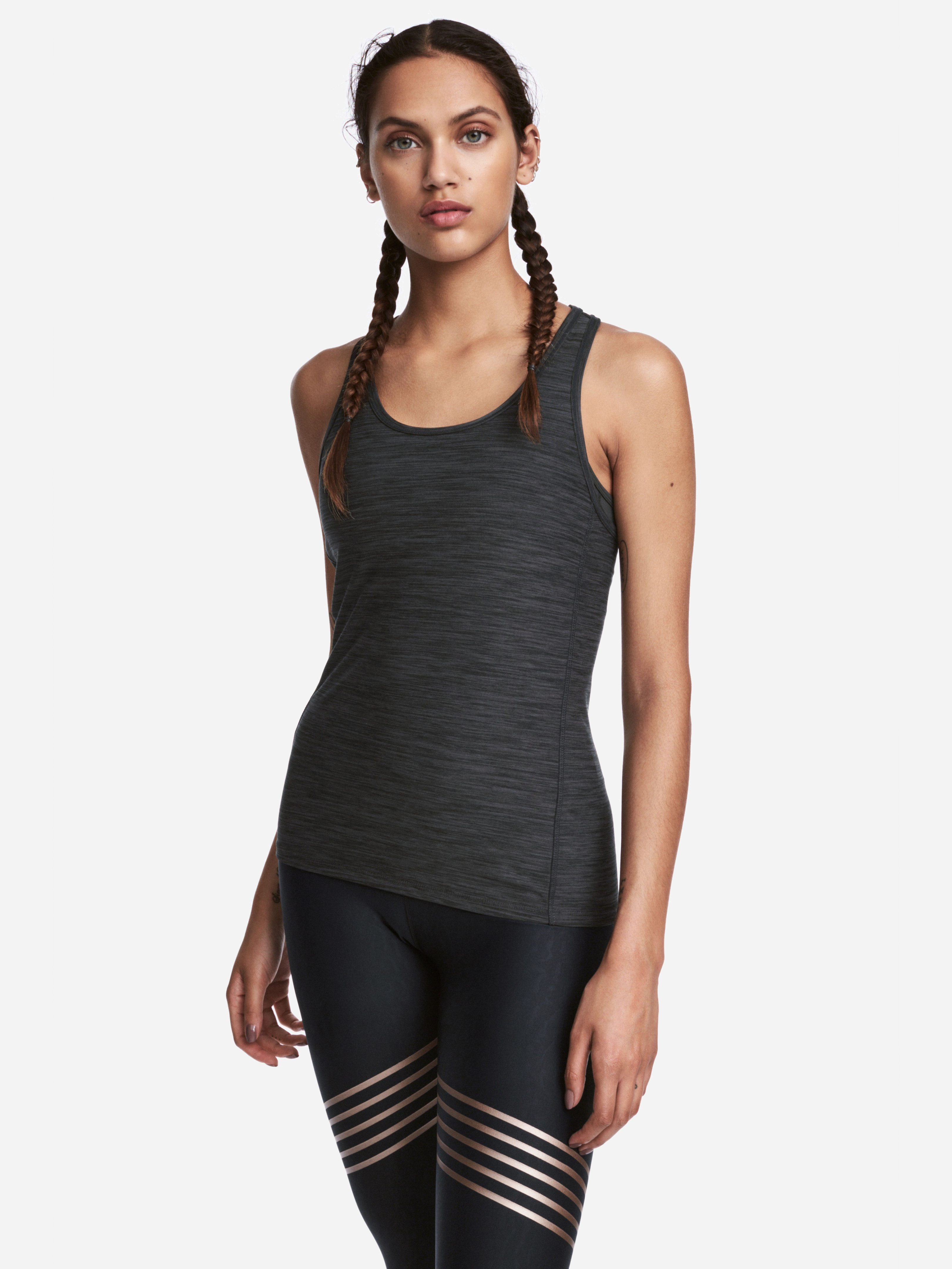 

Спортивная майка H&M 4539886-ACXW XL Темно-серая