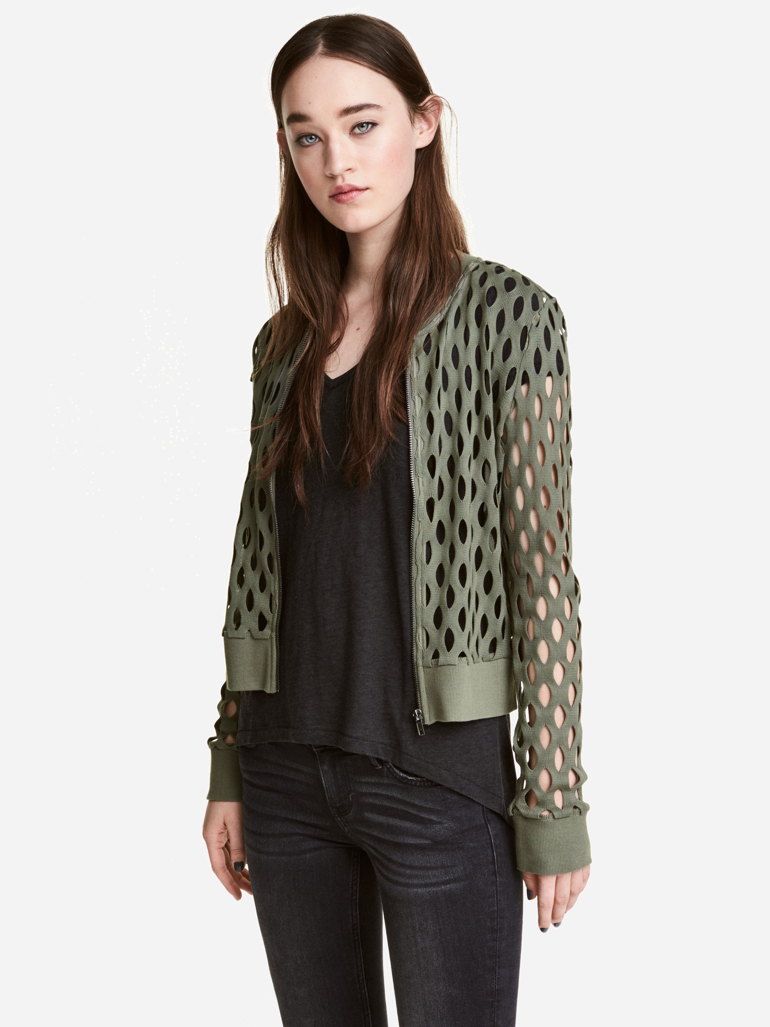 

Кардиган H&M 4435665-ACYC XS Хаки