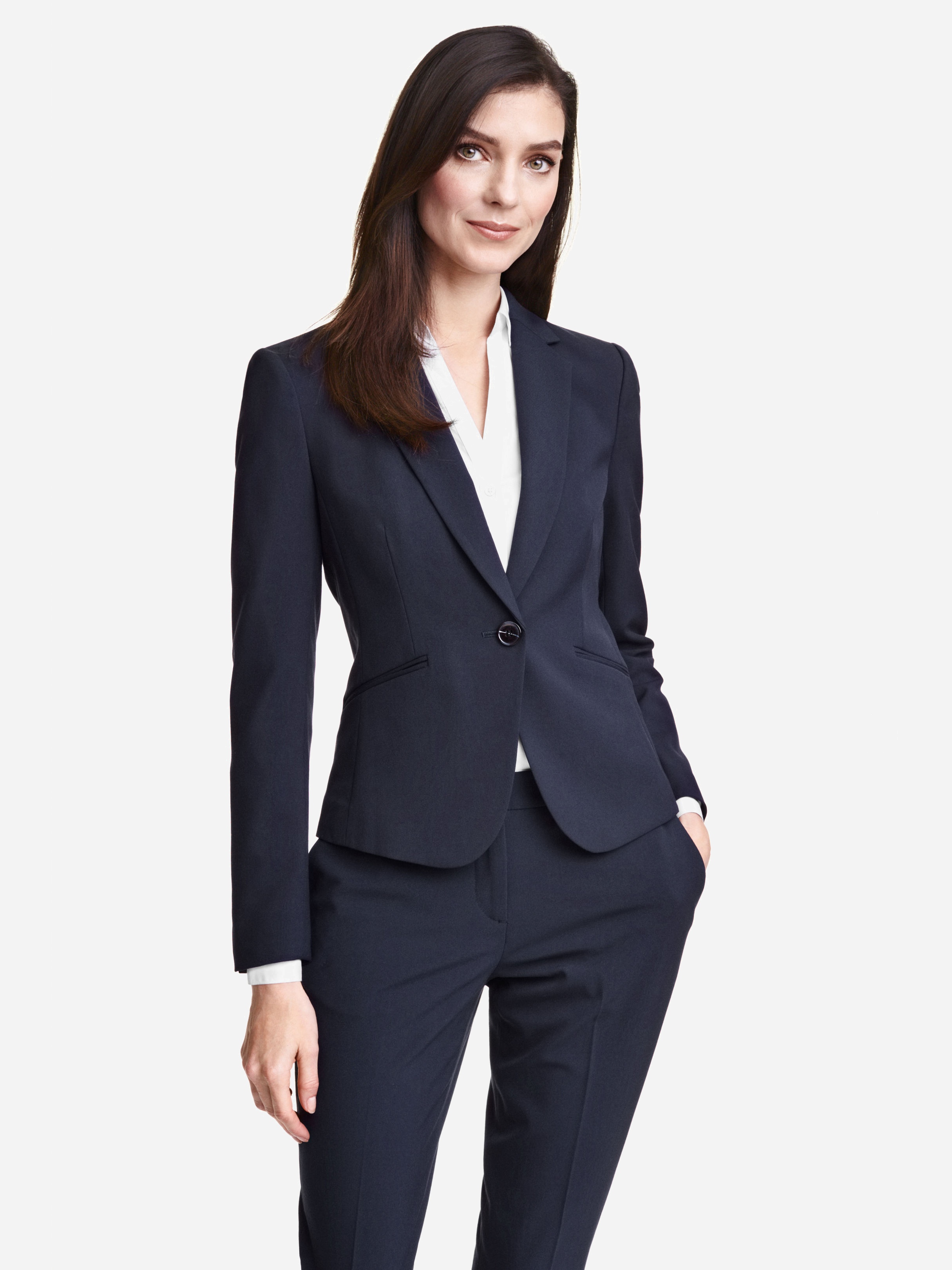 

Жакет H&M 3498675-AAQJ 32 Темно-синий