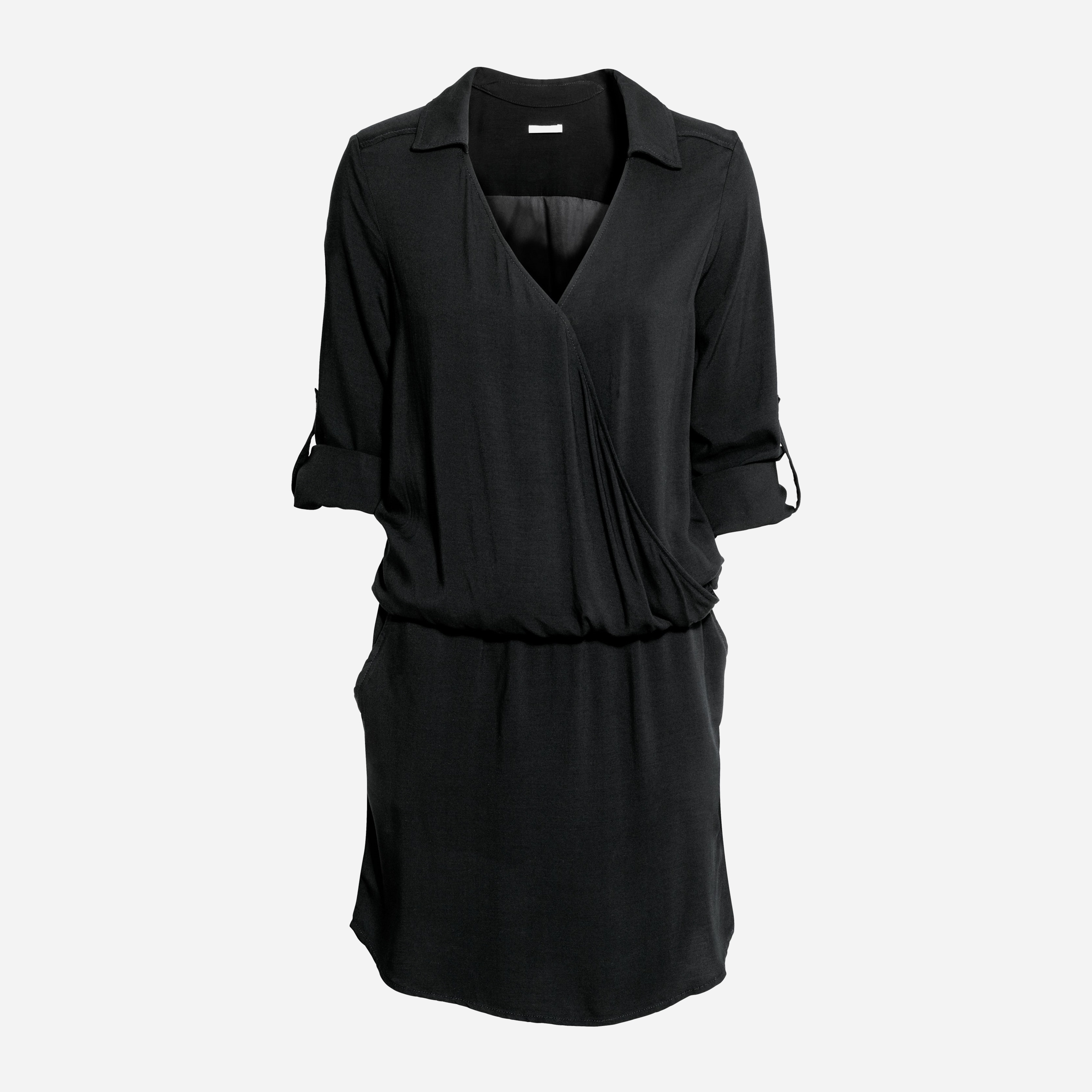 

Платье для кормящих мам H&M 5474297-AAAD L Черное