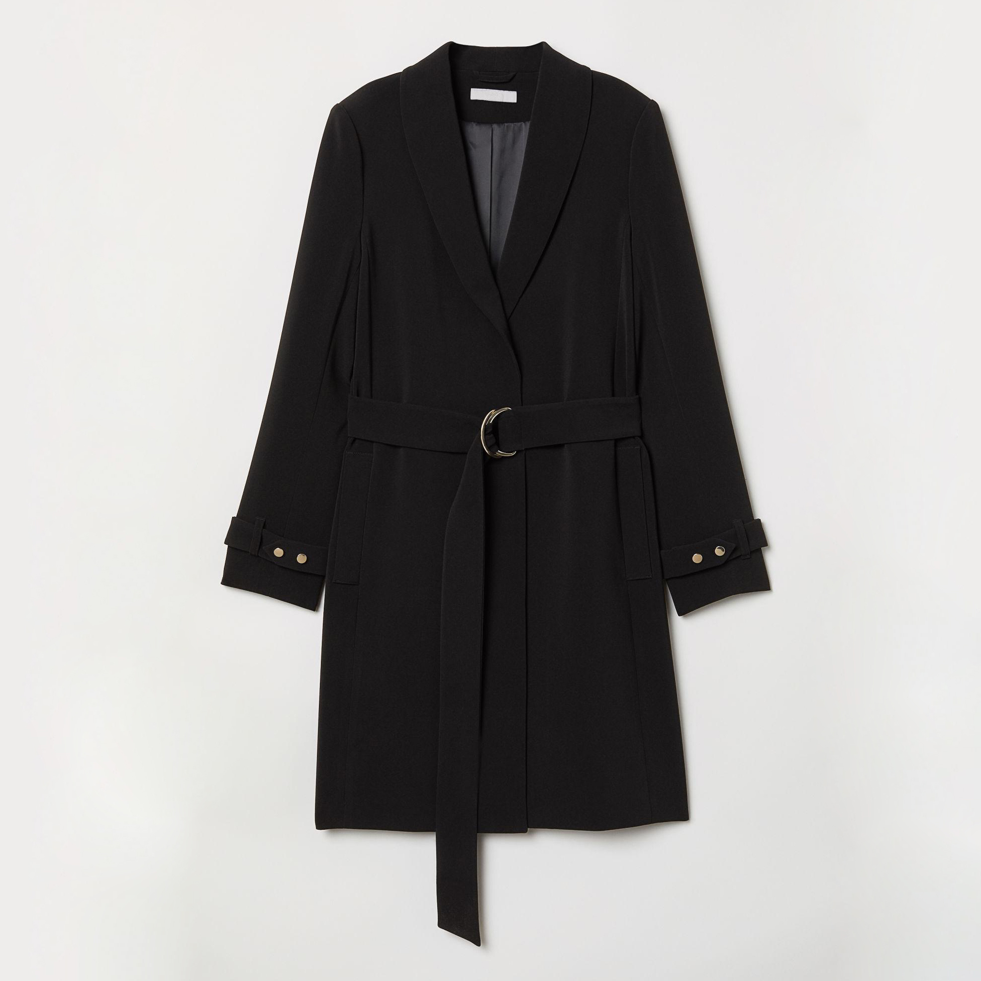 

Пальто H&M 6368928-AAAD 36 Черное