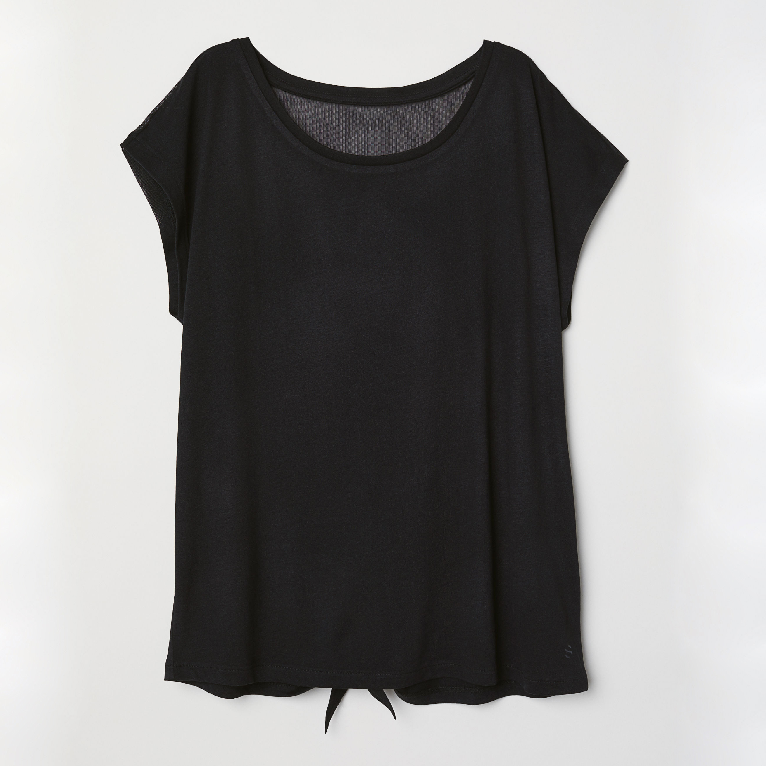 

Футболка H&M 6152487-AAAD M Черная